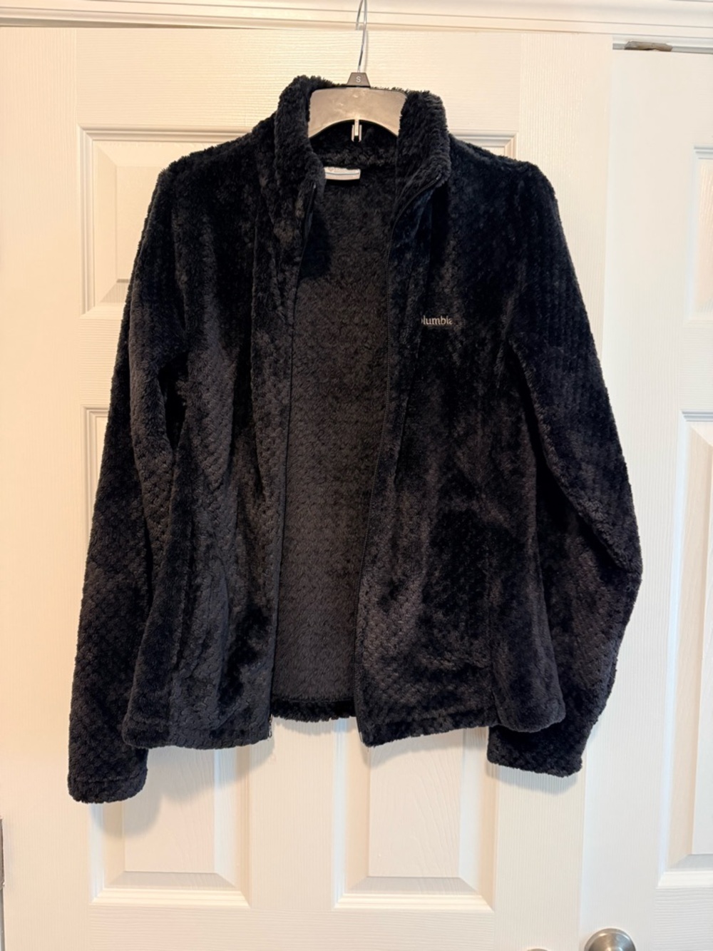 Columbia Women's Black Plush Teddy Jacket